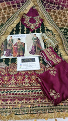 Baroque Chantelle Embroidered Luxury Chiffon 3 piece unstitched