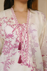 Mehr Luxury Silk Embellished Collection 3Piece Unstitched / Stitched