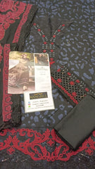 Maria B Luxury Lawn Embroidered 3 piece Unstitched / Stitched