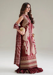 Bin Ilyas Luxury Lawn Embroidered Dress 3Piece Unstithced / Stitched