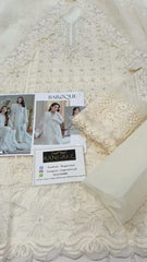 Baroque Luxury Organza Embroidered 3 Piece Unstitched