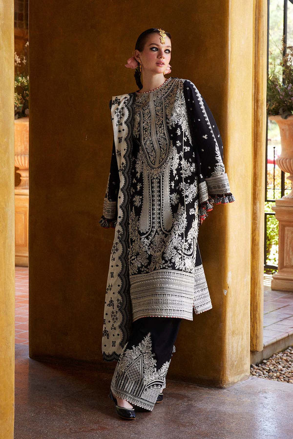 Zara Shahjahan Lawn Embroidered 3 piece Unstitched
