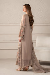 Maria B Luxury Chiffon Skin Hand Work Embroidered Unstitched / Stitched