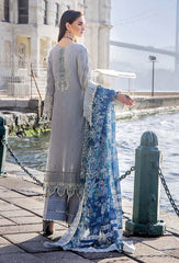 Adan Libas Luxury Lawn Embroidered Chikankari 3 Piece Unstitched / Stitched