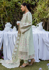 Akbar Aslam Lawn Chikan kari Embroidered 3 Piece Unstitched / Stitched