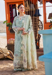 Elaf New Arrival Luxury Lawn Embroidery 3 Piece Unstitched / Stitched