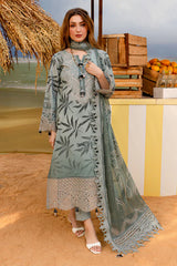 Nureh Printed Lawn Collection 3 piece Unstitched / Stitched