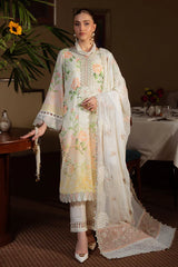 Nureh Printed Lawn Collection 3 piece Unstitched / Stitched