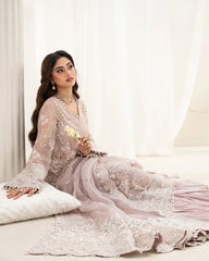 Faiza Saqlain Luxury Organza Embroidered Collection 3Piece Unstitched / Stitched