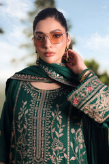 Maria B Luxury Lawn Embroidered 3 piece Unstitched / Stitched