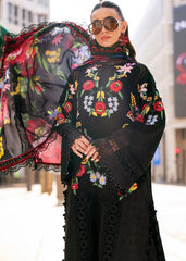 Maria B Luxury Lawn Embroidered 3 piece Unstitched / Stitched