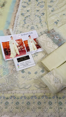 Baroque Luxury Lawn Collection Embroidered 3 Piece Unstitched / Stitched