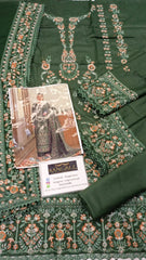 Afroza Luxury Lawn Emb Collection 3Piece Unstitched / Stitched