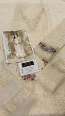 Azure Luxury Embroidered Chiffon 3 Piece Unstitched / Stitched