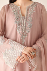 Baroque Embroidered Chiffon Collection 3 Piece Unstitched