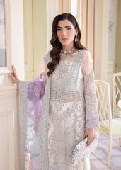 Kanwal Malik Chiffon Wedding Collection 3 Piece Unstitched