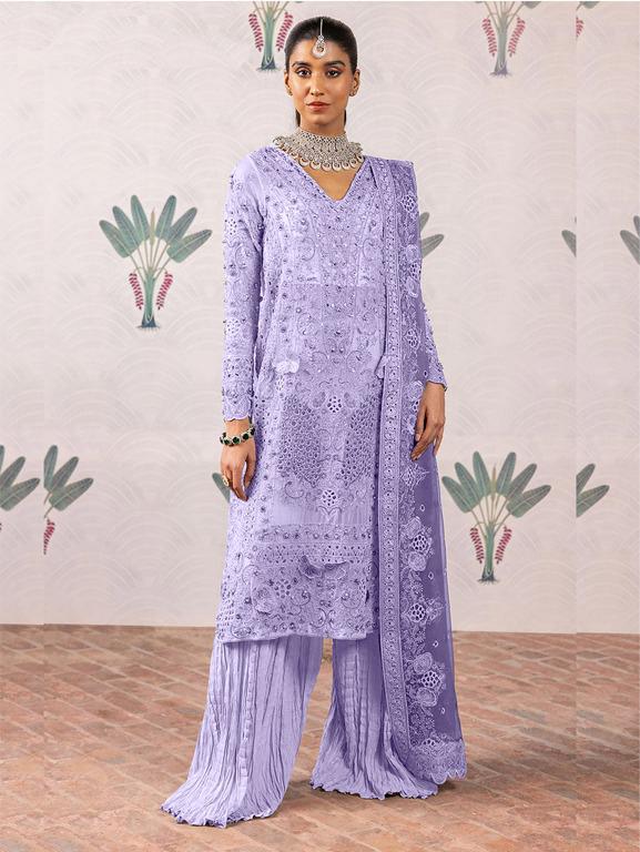 Iznik Luxury organza Formal Collection Embroidered 3piece Unstitched