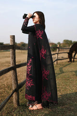 Azure Luxury Chiffon Embroidered 3 Piece Unstitched / Stitched