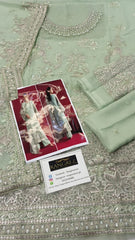 Flossie Luxury Embroidered Chiffon 3 Piece Unstitched / Stitched