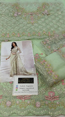 Maria B Embroidered Luxury Net Saree unstitched