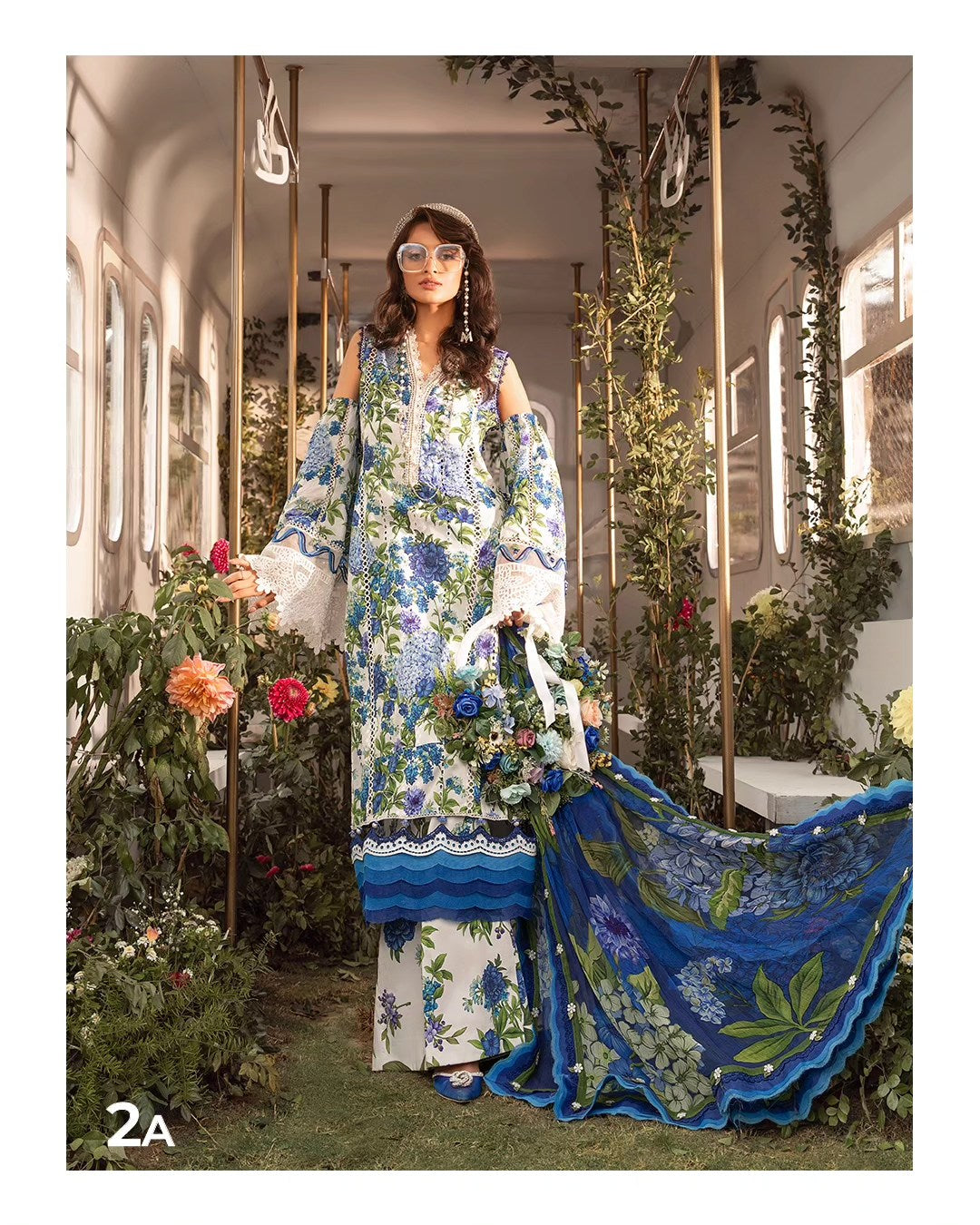 Maria B Cambric Lawn Collection 3 piece Unstitched