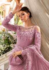 Maria B Luxury Net Hand Work Embroidered Saree Unstitched / Stitched