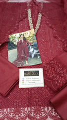Azure Luxury Lawn Embroidered 3 Piece Unstitched