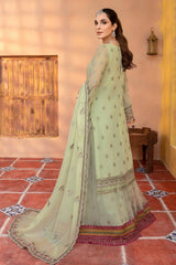 Flossie Luxury Embroidered Chiffon 3 Piece Unstitched / Stitched