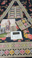 Aneela's Luxury Silk Emb Collection Digital Printed 3 Piece Unstitched