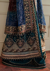Baroque Luxury Chiffon Embroidered Dress 3 Piece Unstitched