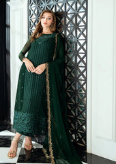 Azure Ensembles Chiffon Collection 3 piece Unstitched