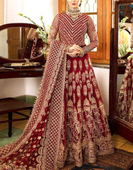 Shehnai By Afrozeh Luxury Net Collection Embroidered 3 Piece Unstitched