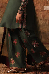 Charizma Embroidered Luxury Raw Silk 3 piece Unstitched