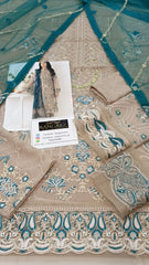 Ramsha Embroidered Chiffon 3 Piece Unstitched
