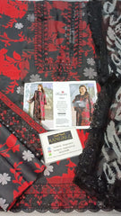 Ramsha Embroidered Lawn 3 Piece Unstitched / Stitched