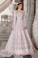 Maria B Embroidered Wedding Collection Soft Net Maxi 3 Piece Unstitched