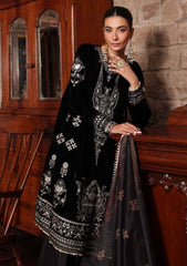 Noor By Sadia 9000 Micro Velvet Hand Work Embroidered 3 Piece Unstitched