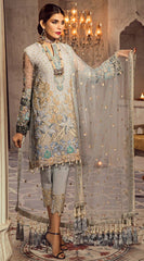 Anaya By Kiran Chaudhary Exclusive Net Dress Formal Collection Nilofer 3 piece Unstitched