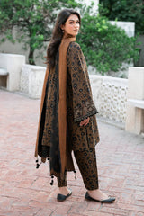 Baroque Printed Embroidered Lawn 3 Piece Unstitched