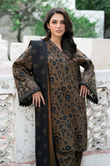 Baroque Printed Embroidered Lawn 3 Piece Unstitched