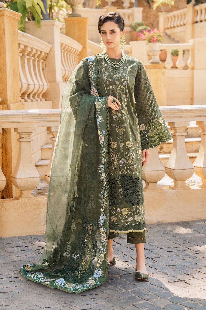 Baroque Embroiderey Lawn Collection 3 Piece Unstitched