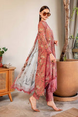 Mariaa B Lawn Collection Embroidered 3 piece Unstitched