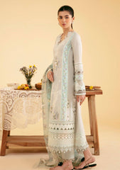 Qalamkar Lawn Chikan Kari Embroidered 3 Piece Unstitched