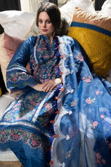 Sobia Nazir Lawn Chikan Kari Collection 3 Piece Unstitched