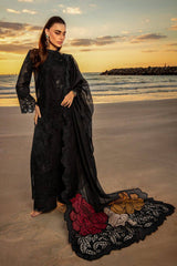 Rang Rasiya Lawn Luxury Embroidered Dress 3 Piece Unstitched