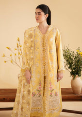 Qalamkar Luxury Lawn Chikan Kari Embroidered 3 Piece Unstitched