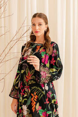 Ramsha Lawn Digital Printed Embroidery 3 Piece Unstitched