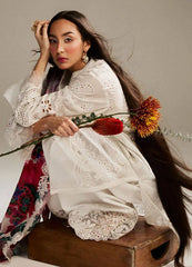 Satori Lawn Chikan Kari Embroidery Collection 3 Piece Unstitched