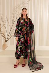 Ramsha Lawn Digital Printed Embroidery 3 Piece Unstitched