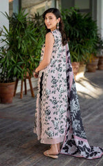 Asifa Nabeel Luxury Lawn Printed Embroidered 3 Piece Unstitched